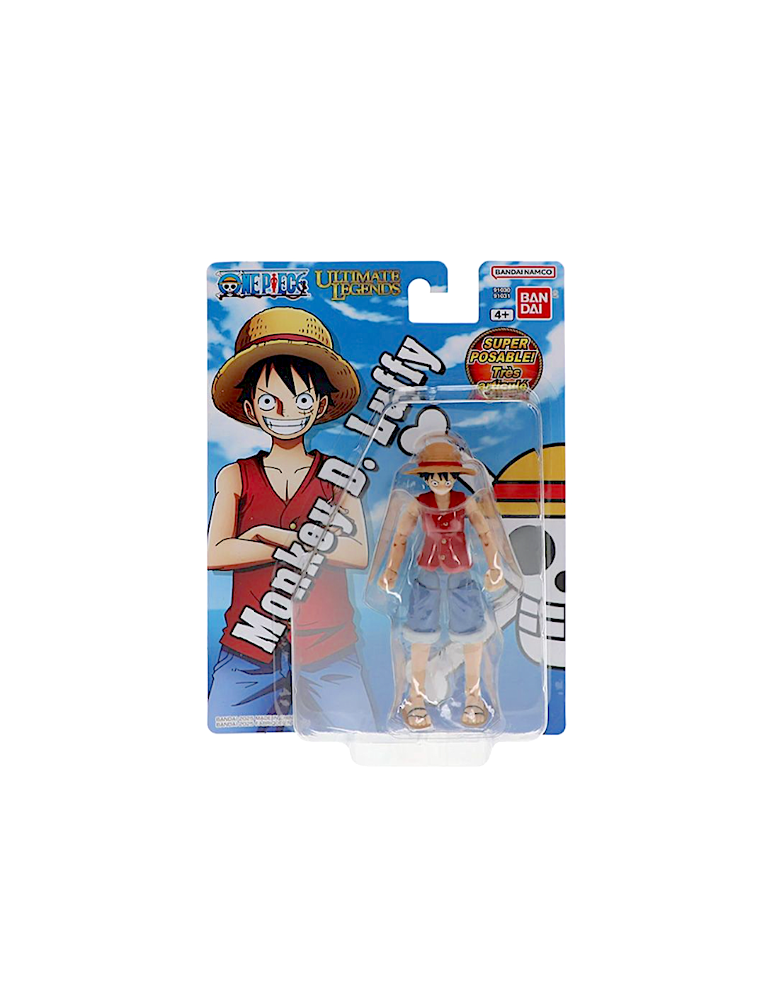 ONE PIECE LUFFY PERSONAGGIO 12CM BANDAI ULTIMATE LEGEND