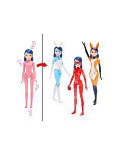 MIRACULOUS  DOLL COLOR CHANGE SURPRISE BAMBOLA CAMBIA COLORE