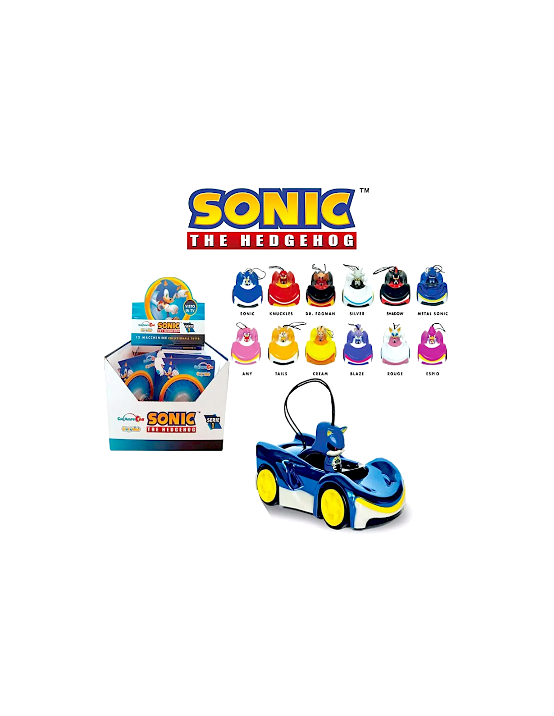 MINIVEICOLI SONIC CAR CALAMITIC SNC230092 ASSORTITI