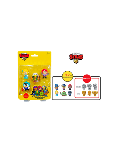 BRAWL STARS BRS17499 SET 5 PERSONAGGI ASSORTITO