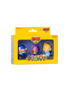 BRAWL STARS BRS17498 SET 3 PERSONAGGI ASSORTITO
