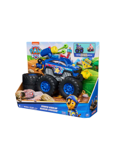 Paw Patrol Chase Power Haulin’ Cruiser – Rescue Wheels con Luci, Suoni e Verricello