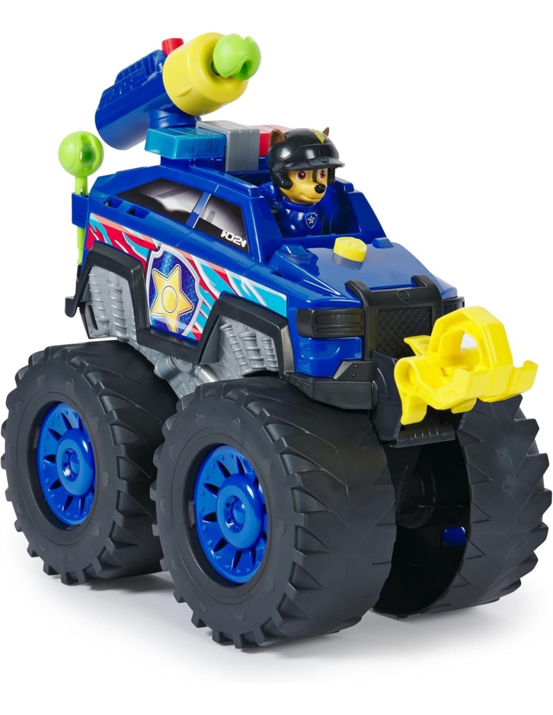 Paw Patrol Chase Power Haulin’ Cruiser – Rescue Wheels con Luci, Suoni e Verricello
