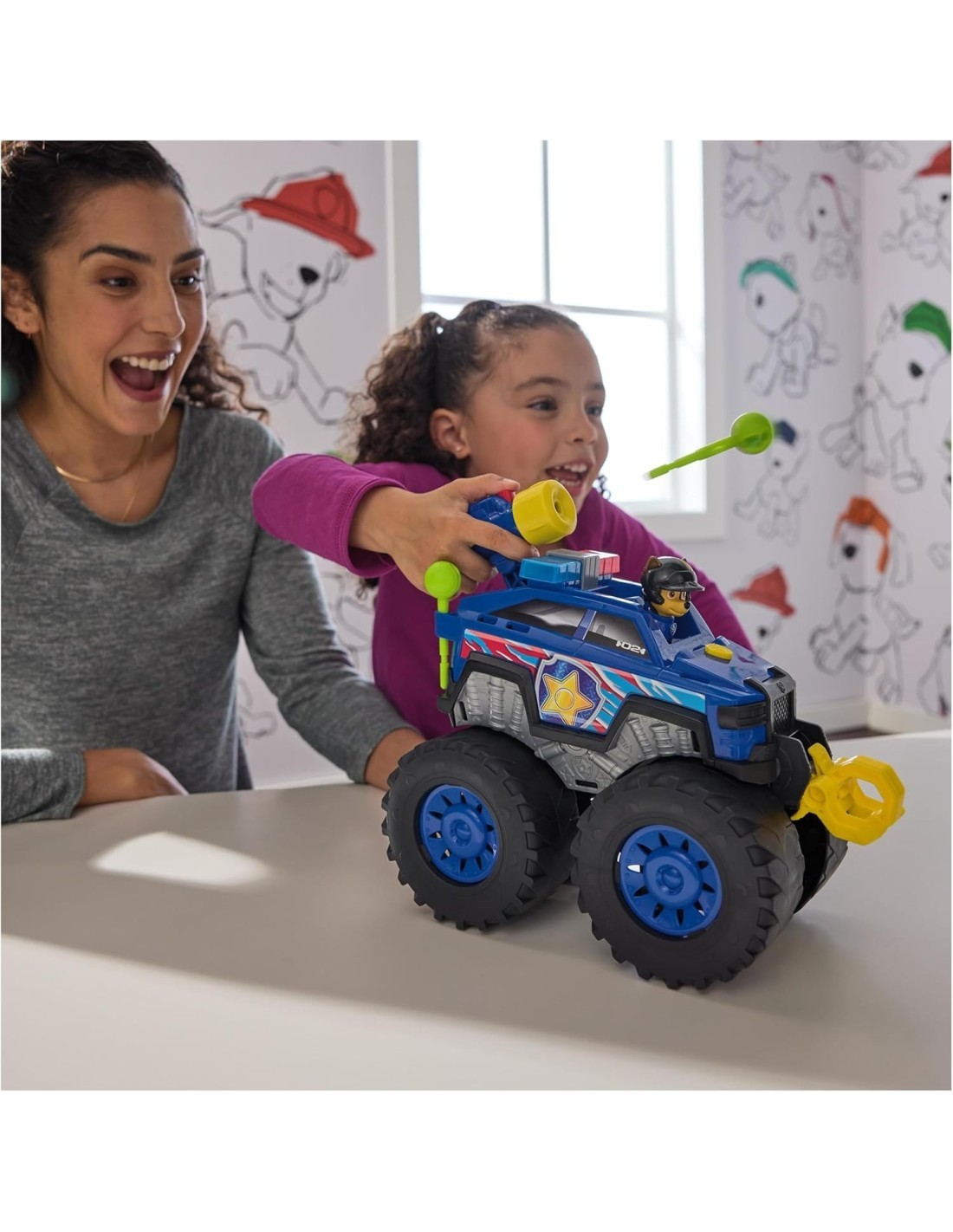 Paw Patrol Chase Power Haulin’ Cruiser – Rescue Wheels con Luci, Suoni e Verricello