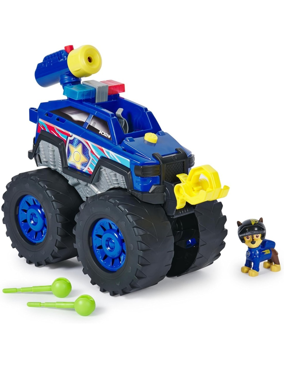 Paw Patrol Chase Power Haulin’ Cruiser – Rescue Wheels con Luci, Suoni e Verricello
