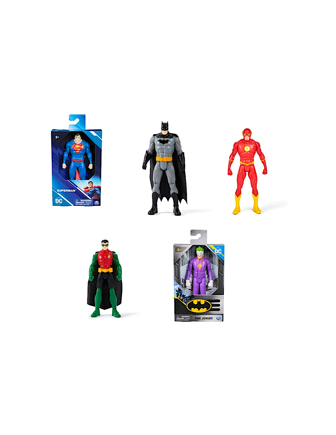 DC UNIVERSE PERSONAGGIO 15CM ASSORTITO