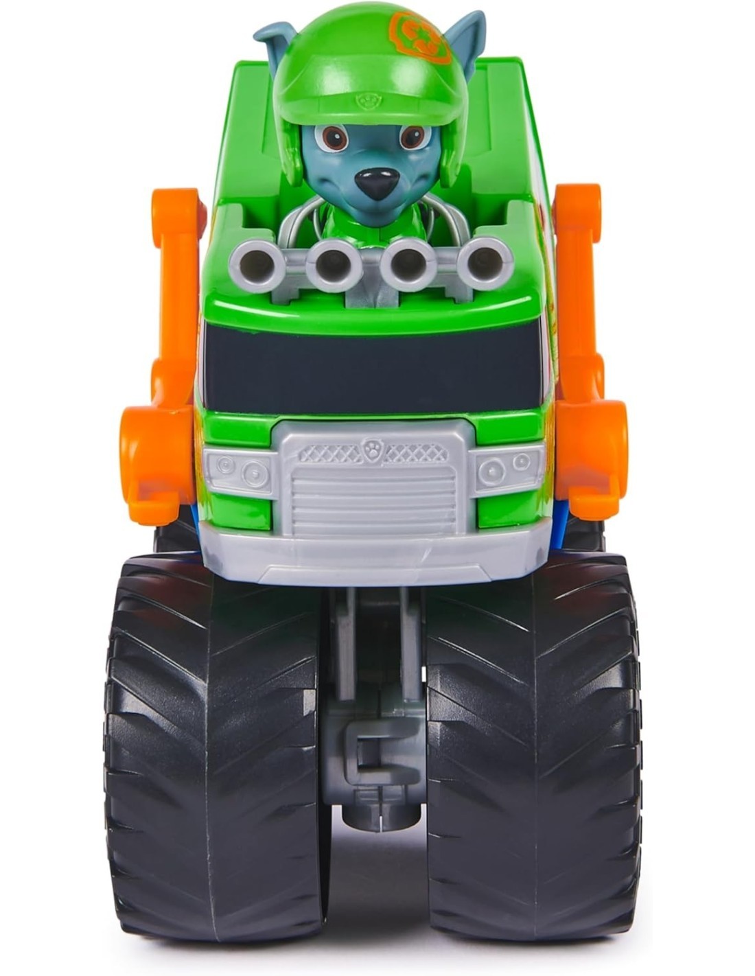 Paw Patrol Rescue Wheels Rocky Veicolo riciclaggio con Lanciamissili – Spin Master
