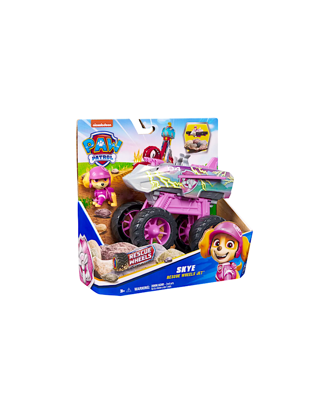 Paw Patrol Rescue Wheels Skye Monster Truck/Jet 3+ Anni – Spin Master