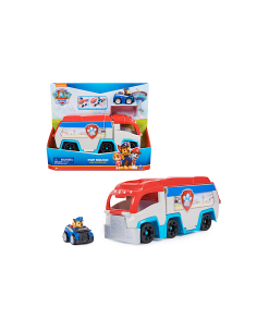 Paw Patrol Pup Squad Patroller con Chase e Mini Racer – Camion Veicolo da 25 cm
