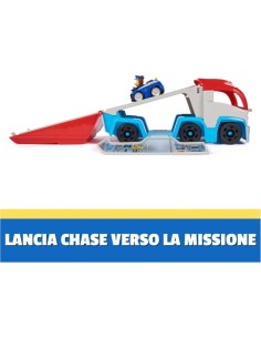 Paw Patrol Pup Squad Patroller con Chase e Mini Racer – Camion Veicolo da 25 cm