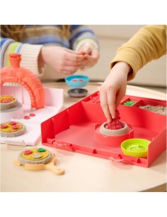 Kinetic Sand Squish Pizza Set 452 g – Kit Divertente Spin Master