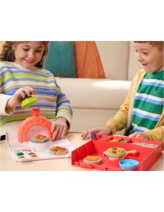 Kinetic Sand Squish Pizza Set 452 g – Kit Divertente Spin Master