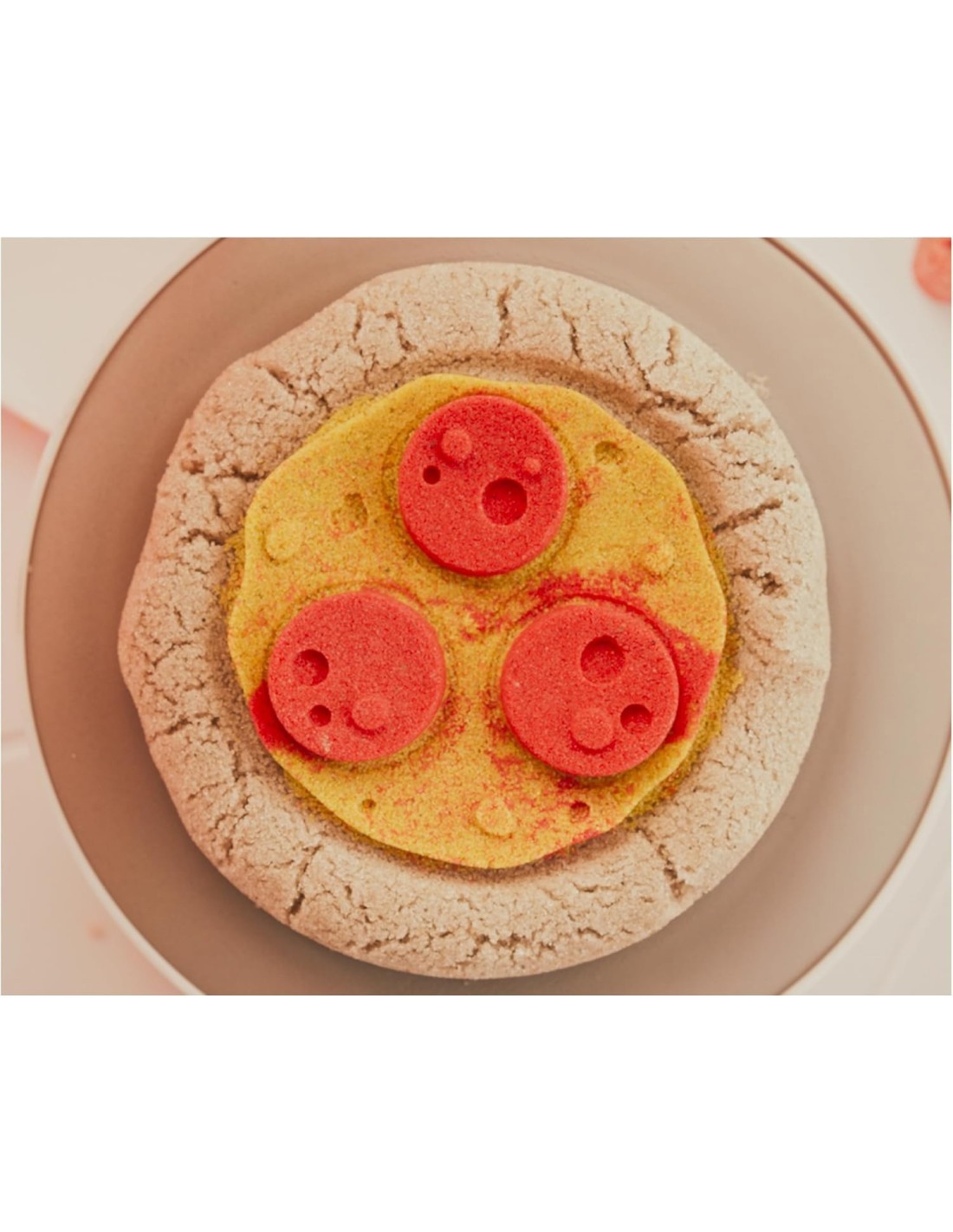 Kinetic Sand Squish Pizza Set 452 g – Kit Divertente Spin Master