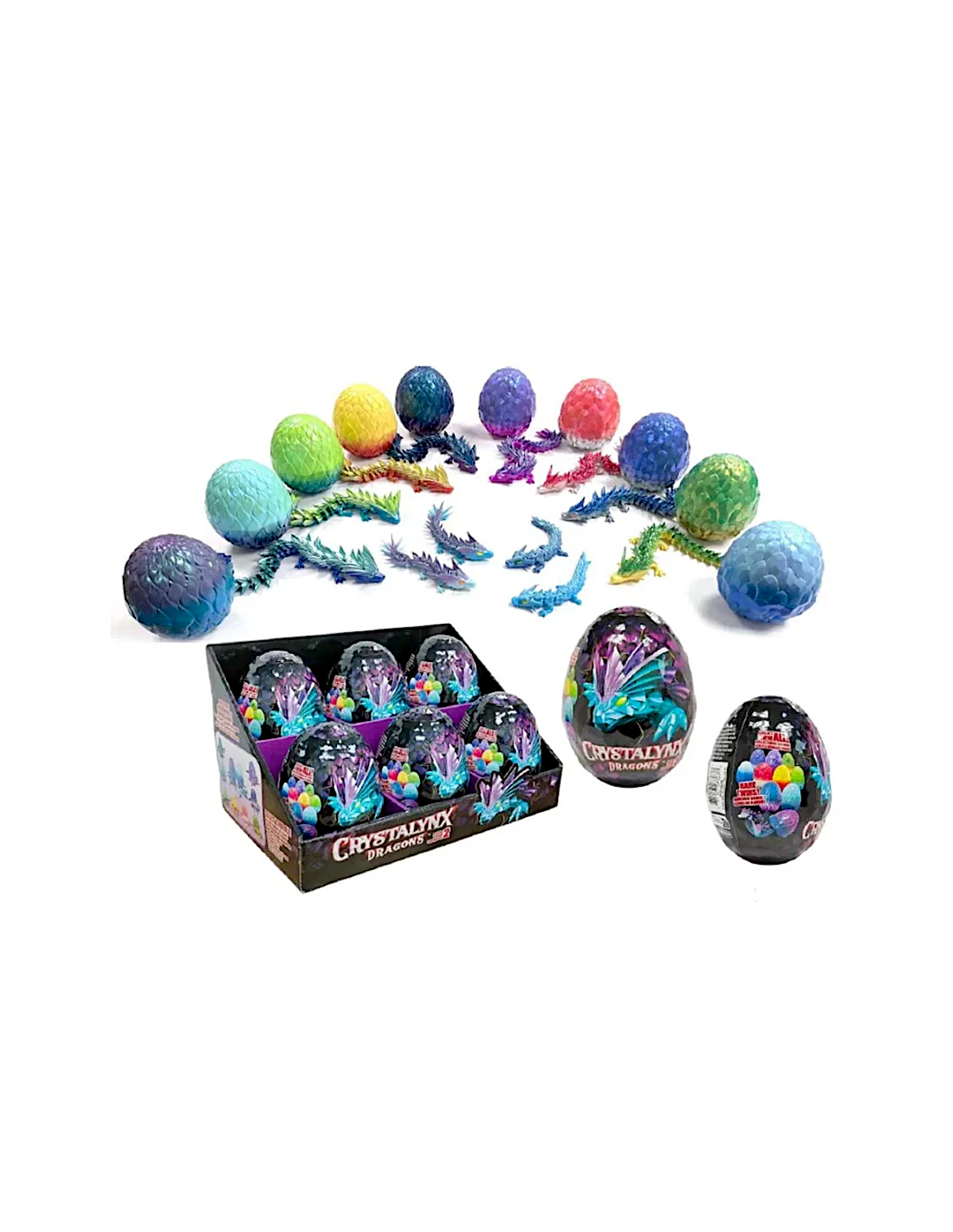 Crystalynx Dragon Interattivo – Fidget Toy Drago 31,8 cm