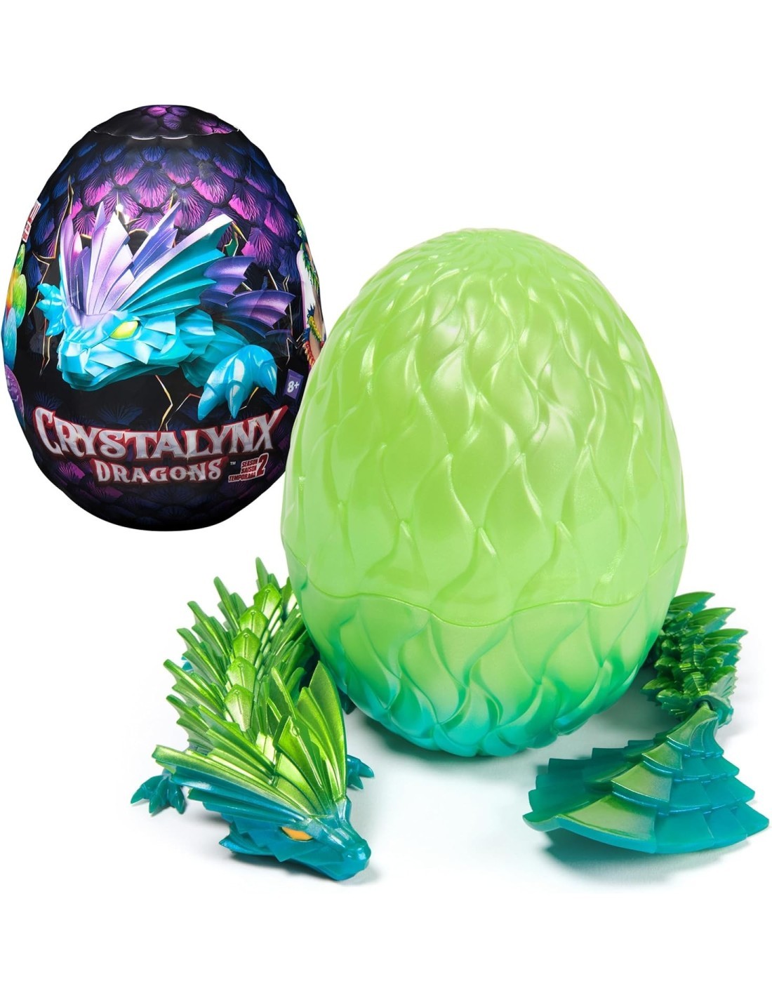 Crystalynx Dragon Interattivo – Fidget Toy Drago 31,8 cm