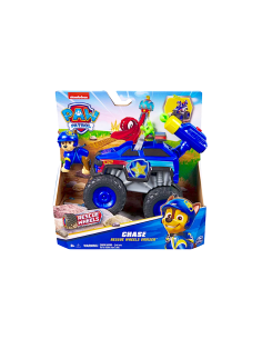 Paw Patrol Rescue Wheels Monster Truck “Chase” con 2 Proiettili e Figure – Spin Master