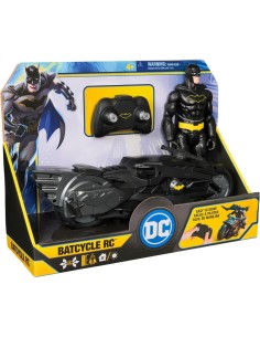 Batman RC Batcycle + Figura 30 cm – Veicolo Radiocomandato per Bambini 4+
