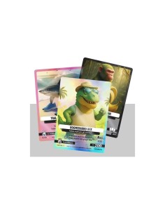 Album + Bustina Italian Brainrot TCG – Contiene 7 carte, 1 holo speciale 2