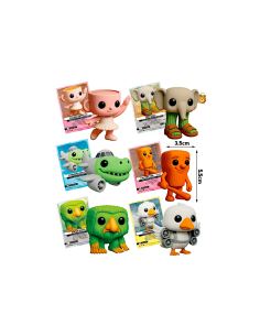 Skifidol Portachiavi 3D Italian Brainrot con Carta Promo – Edizione Limitata (Busina singola)