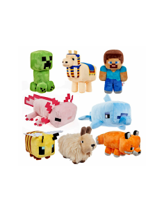 PELUCHE BASE MINECRAFT  ASSORTITO HBN39