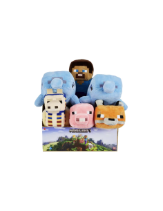 PELUCHE BASE MINECRAFT  ASSORTITO HBN39