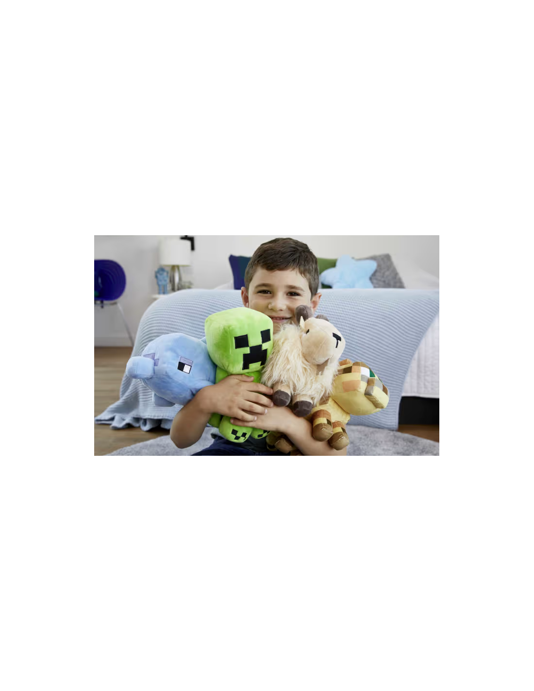 PELUCHE BASE MINECRAFT  ASSORTITO HBN39