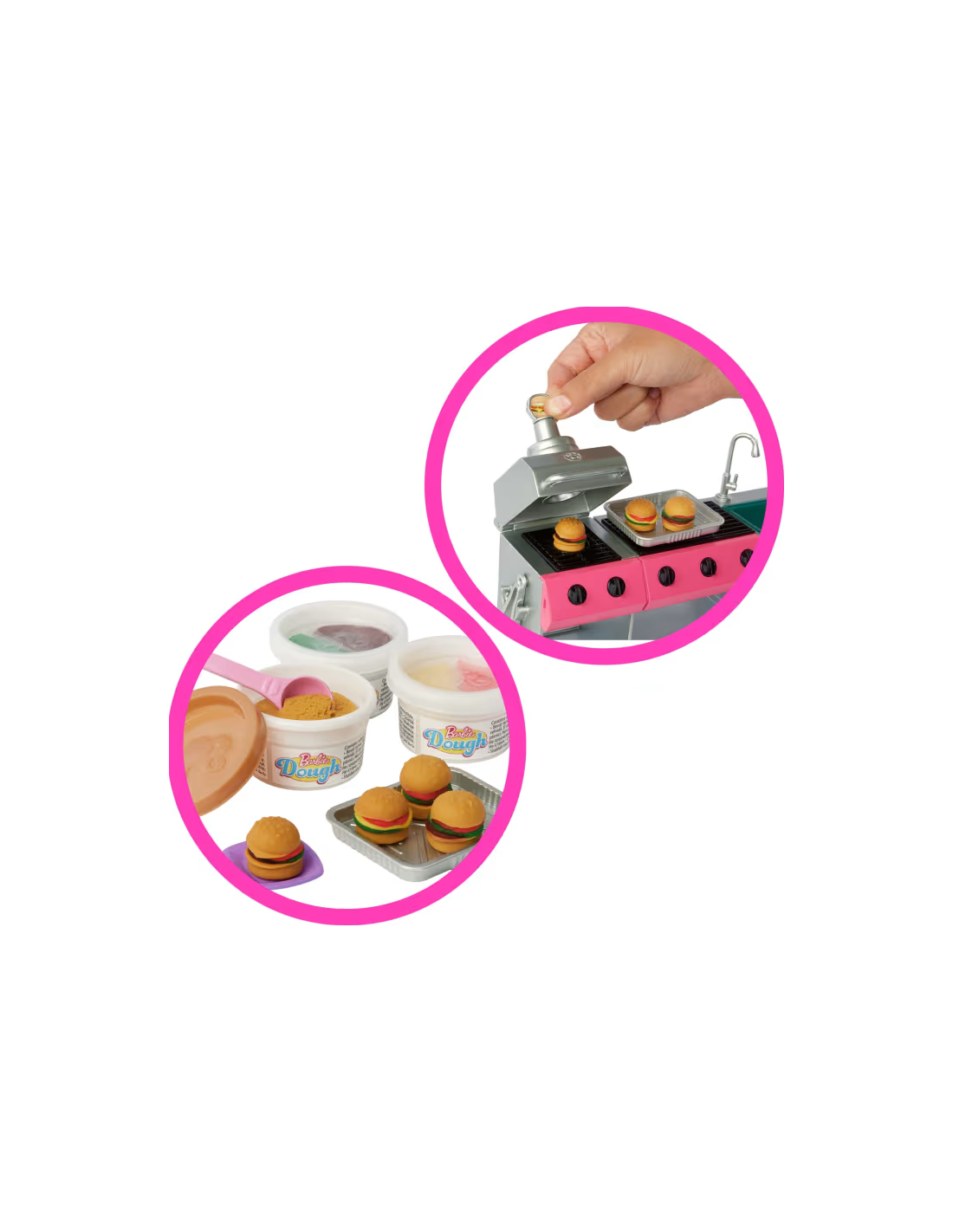 BARBIE, CAMPER DEI SOGNI, TENDA SUL TETTO, BARBECUE CAMBIA COLORE, OLTRE 60 ACCESSORI, PLAYSET MATTEL