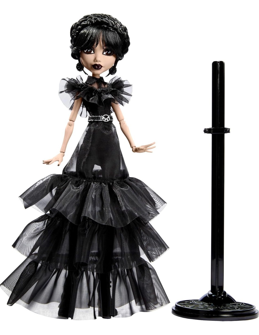MONSTER HIGHMERCOLEDI' RAVEN DRESS CON ABITO NERO GOTICO BAMBOLA ED ACCESSORI MATTEL  HXJ03