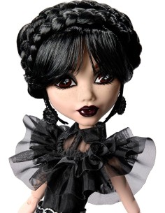 MONSTER HIGHMERCOLEDI' RAVEN DRESS CON ABITO NERO GOTICO BAMBOLA ED ACCESSORI MATTEL  HXJ03