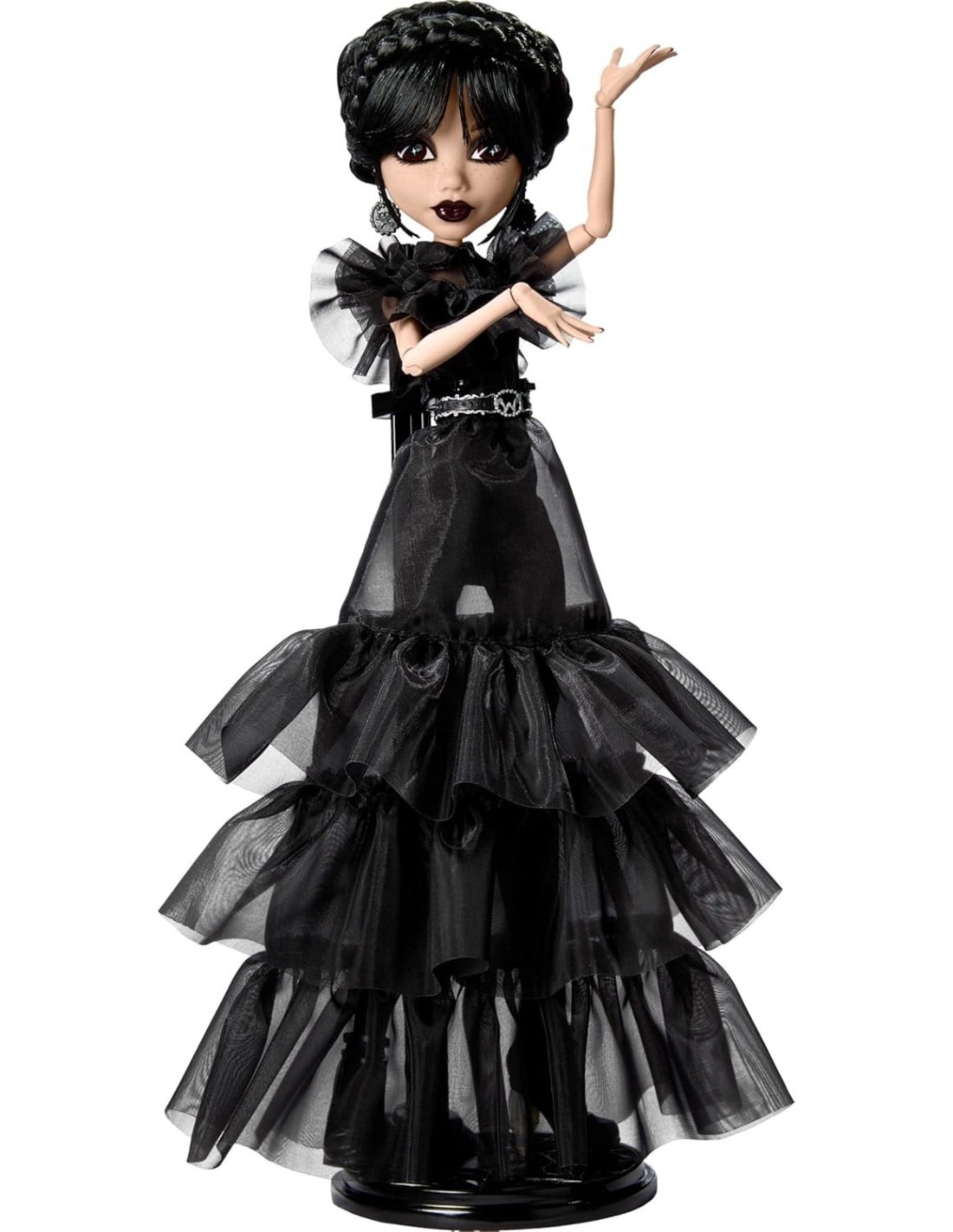 MONSTER HIGHMERCOLEDI' RAVEN DRESS CON ABITO NERO GOTICO BAMBOLA ED ACCESSORI MATTEL  HXJ03