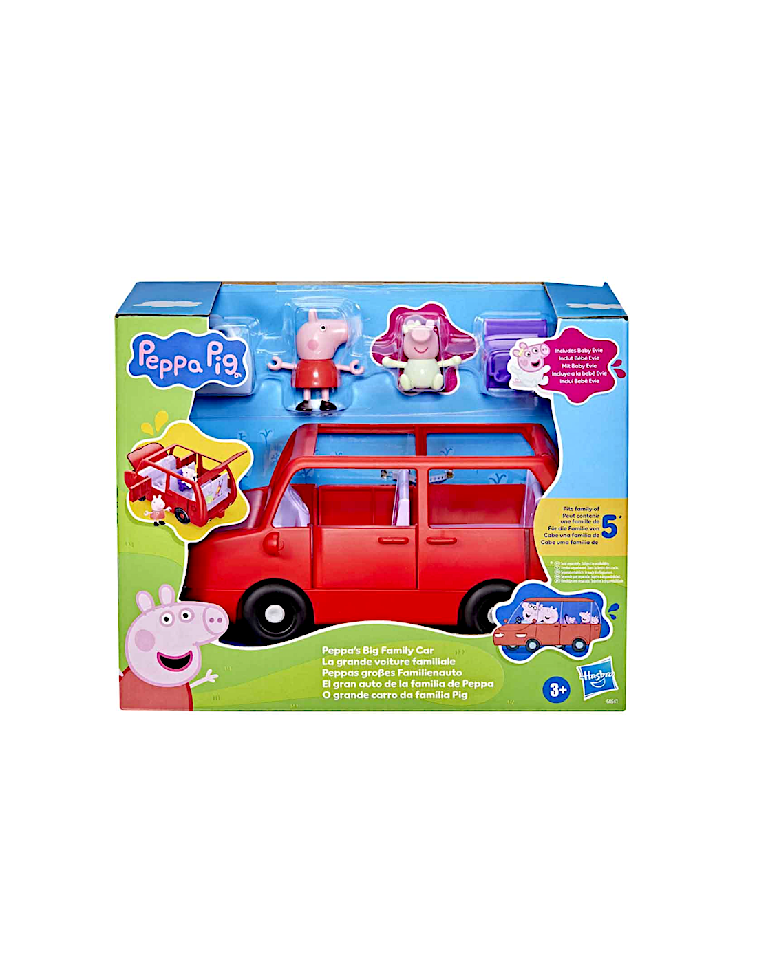PEPPA PIGLA GRANDE AUTO DELLA FAMIGLIA DI PEPPA HASBRO G0541