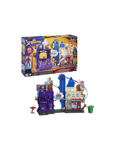 SPIDERMAN  PLAYSET WEB SLINGING CITY HASBRO G0737, GIOCATTOLO BAMBINI