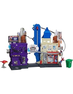 SPIDERMAN  PLAYSET WEB SLINGING CITY HASBRO G0737, GIOCATTOLO BAMBINI 2
