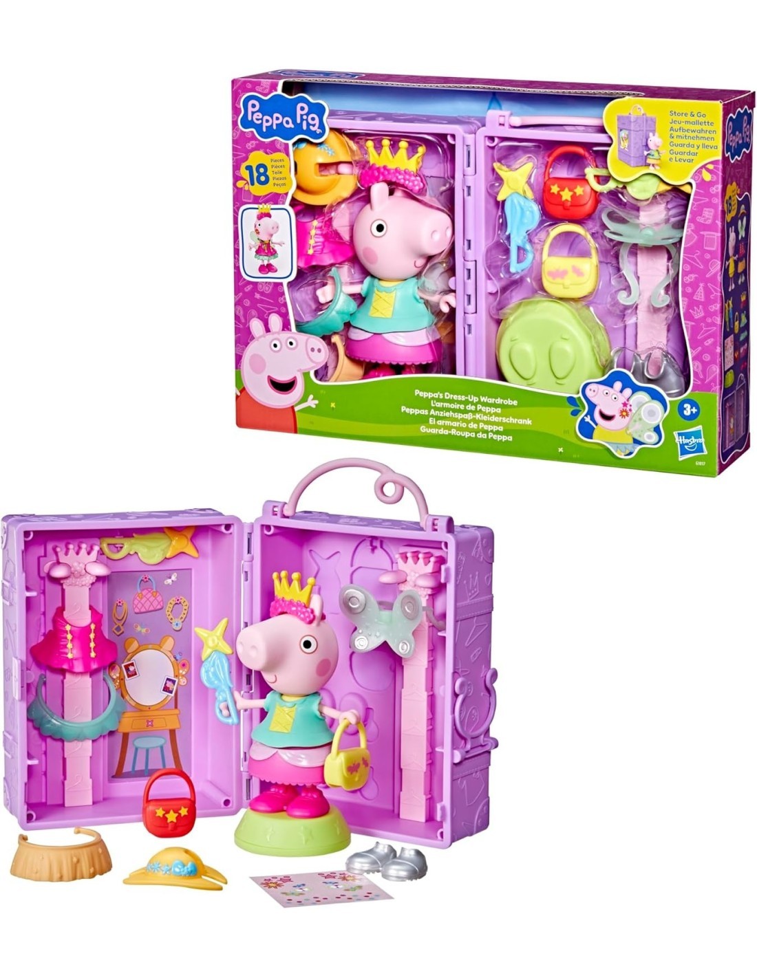 PEPPA PIG GUARDAROBA DI PEPPA HASBRO G1017