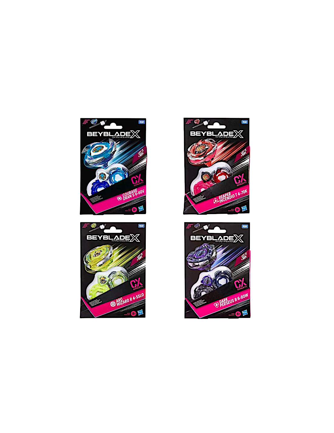 BEYBLADE X STARTER PACK TROTTOLA ASSORTITO HASBRO G0840