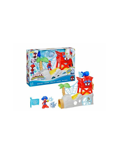 SPIDEY PLAYSET ISOLA DI SPIDEY GIOCATTOLO HASBRO G0665 PER BAMBINI + 3 ANNI