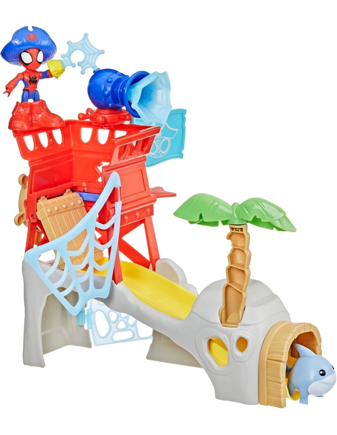 SPIDEY PLAYSET ISOLA DI SPIDEY GIOCATTOLO HASBRO G0665 PER BAMBINI + 3 ANNI