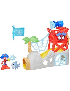SPIDEY PLAYSET ISOLA DI SPIDEY GIOCATTOLO HASBRO G0665 PER BAMBINI + 3 ANNI