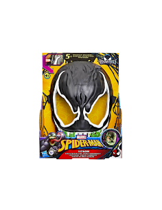 SPIDERMAN VENOM MASCHERA ELETTRONICA HASBRO G1828 SI ILLUMINA AL BUIO, GIOCATTOLO SUPEREROI BAMBINI