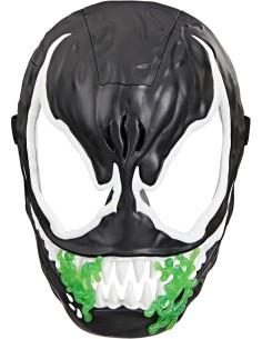 SPIDERMAN VENOM MASCHERA ELETTRONICA HASBRO G1828 SI ILLUMINA AL BUIO, GIOCATTOLO SUPEREROI BAMBINI 2