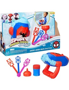 SPIDEY BUBBLE SLINGER GIOCO DI RUOLO, SUPEREROI, HASBRO G0660, BAMBINI 3+ 2