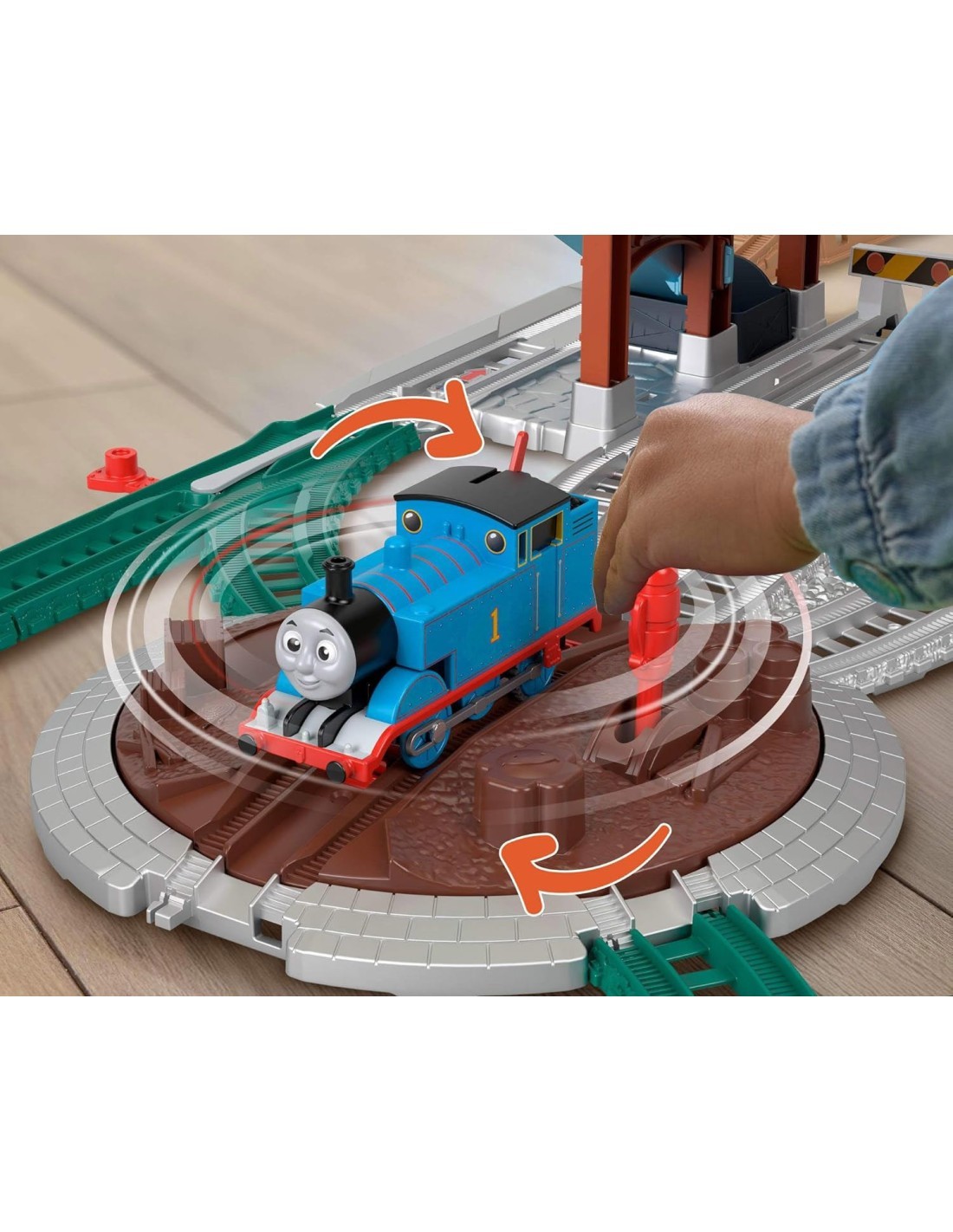 Thomas & Friends Pista Motorizzata Centro di Consegna Barili