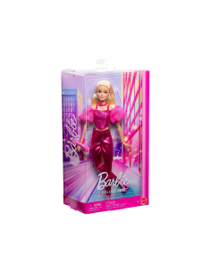 Barbie Fashionista Deluxe Metallic Bionda – Abito Rosa Metallizzato e Accessori