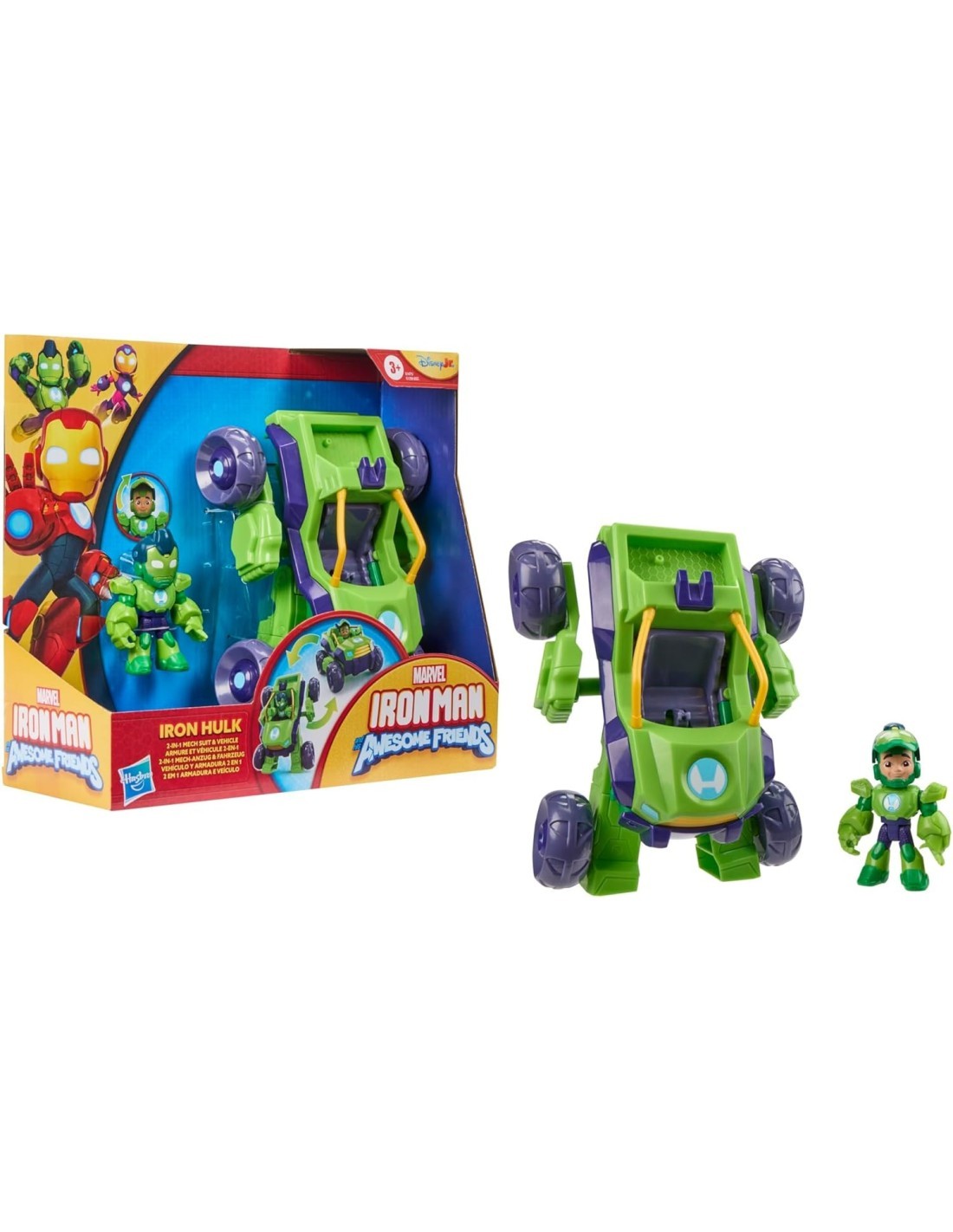 IRONMAN FRIENDS  PERSONAGGIO CON VEICOLO ASSORTITO HASBRO G1257