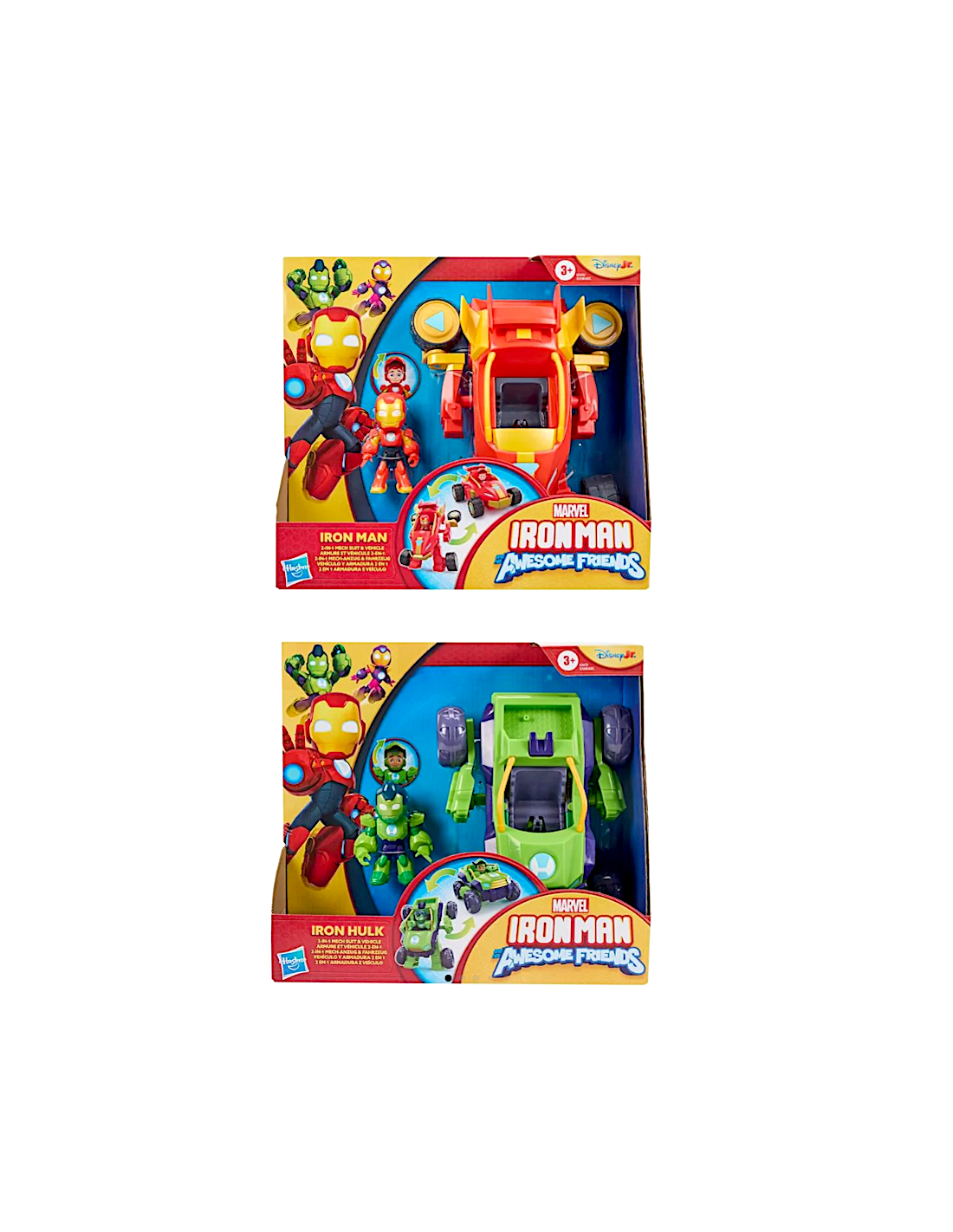 IRONMAN FRIENDS MECH 2IN1 ASSORTITO HASBRO G1258