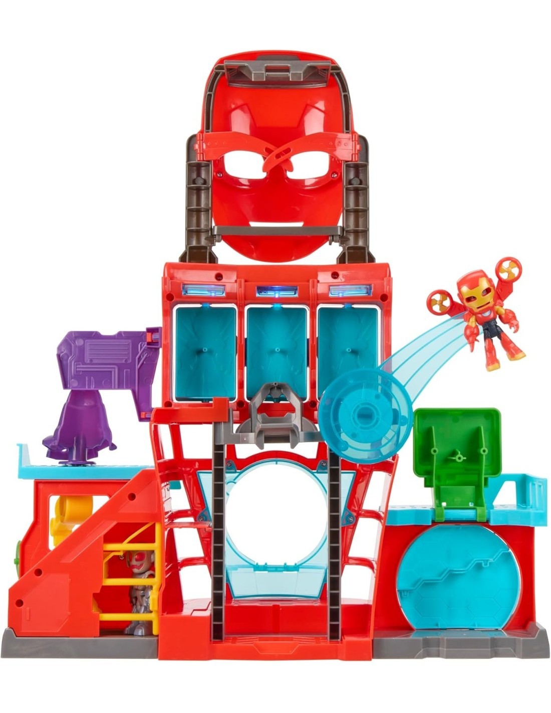 IRONMAN FRIEND QUARTIER GENERALE DI IRONMAN SHASBRO G1259