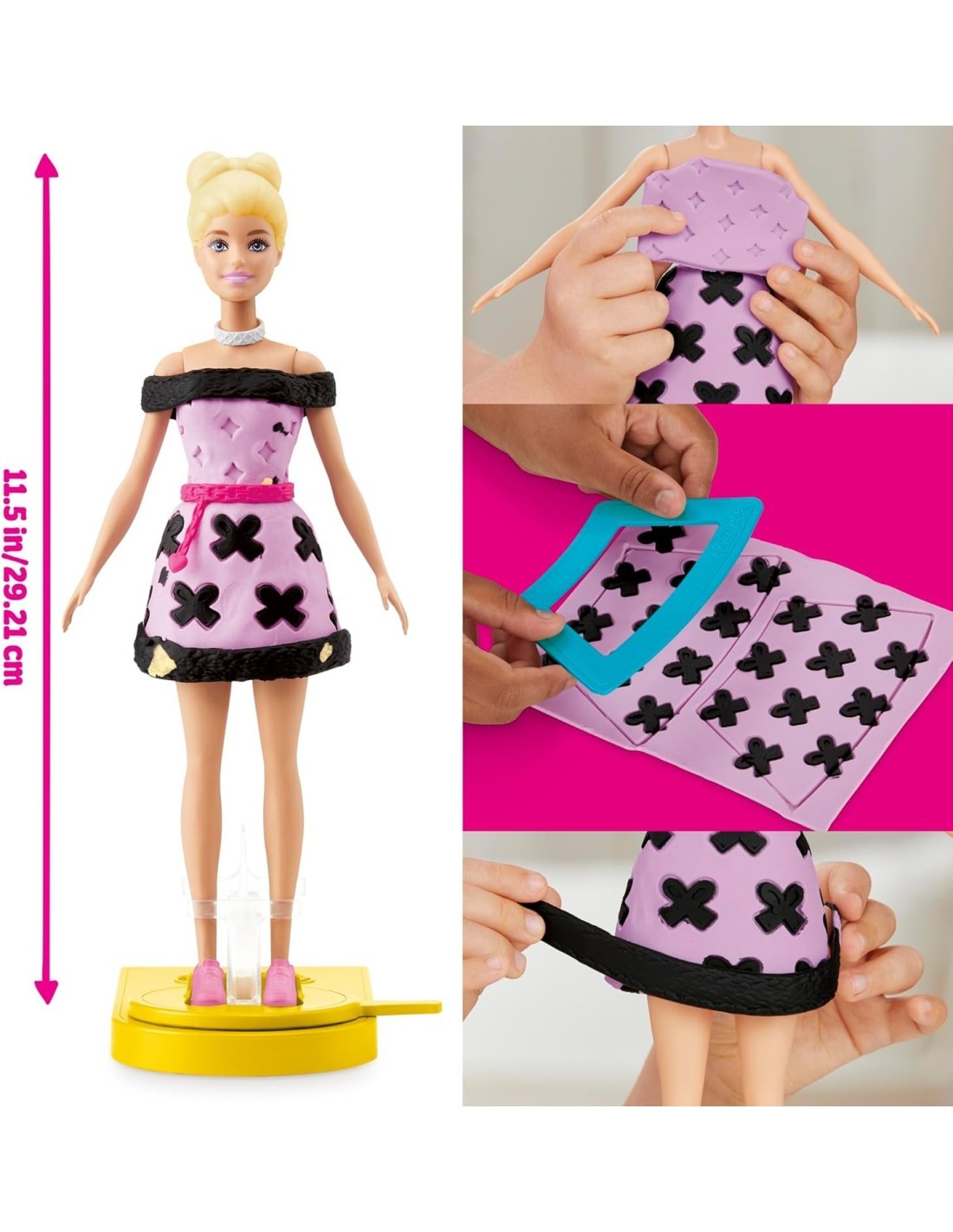 Play‑Doh Barbie Designer Fashion Show – Set Atelier & Sfilata + Barbie