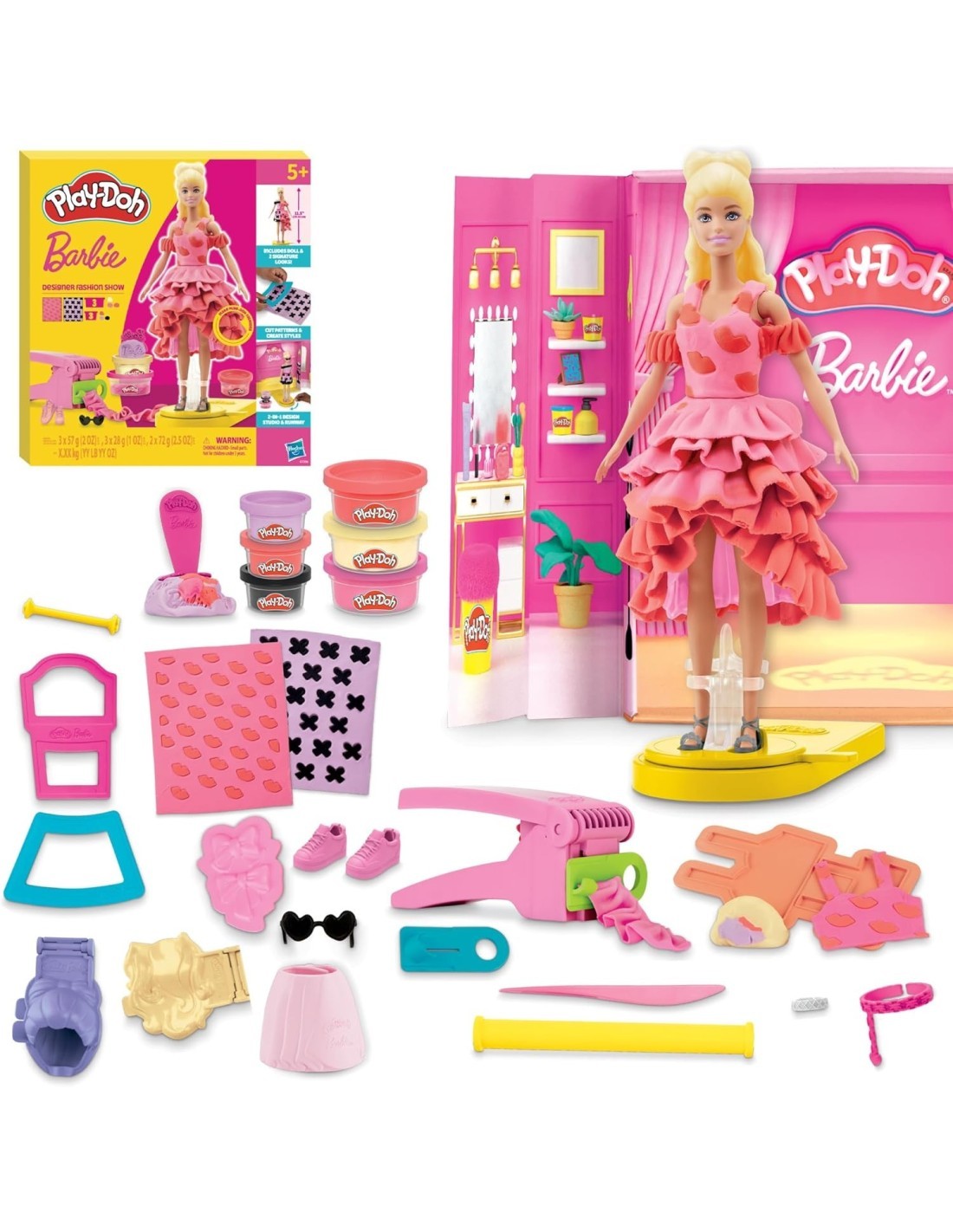 Play‑Doh Barbie Designer Fashion Show – Set Atelier & Sfilata + Barbie