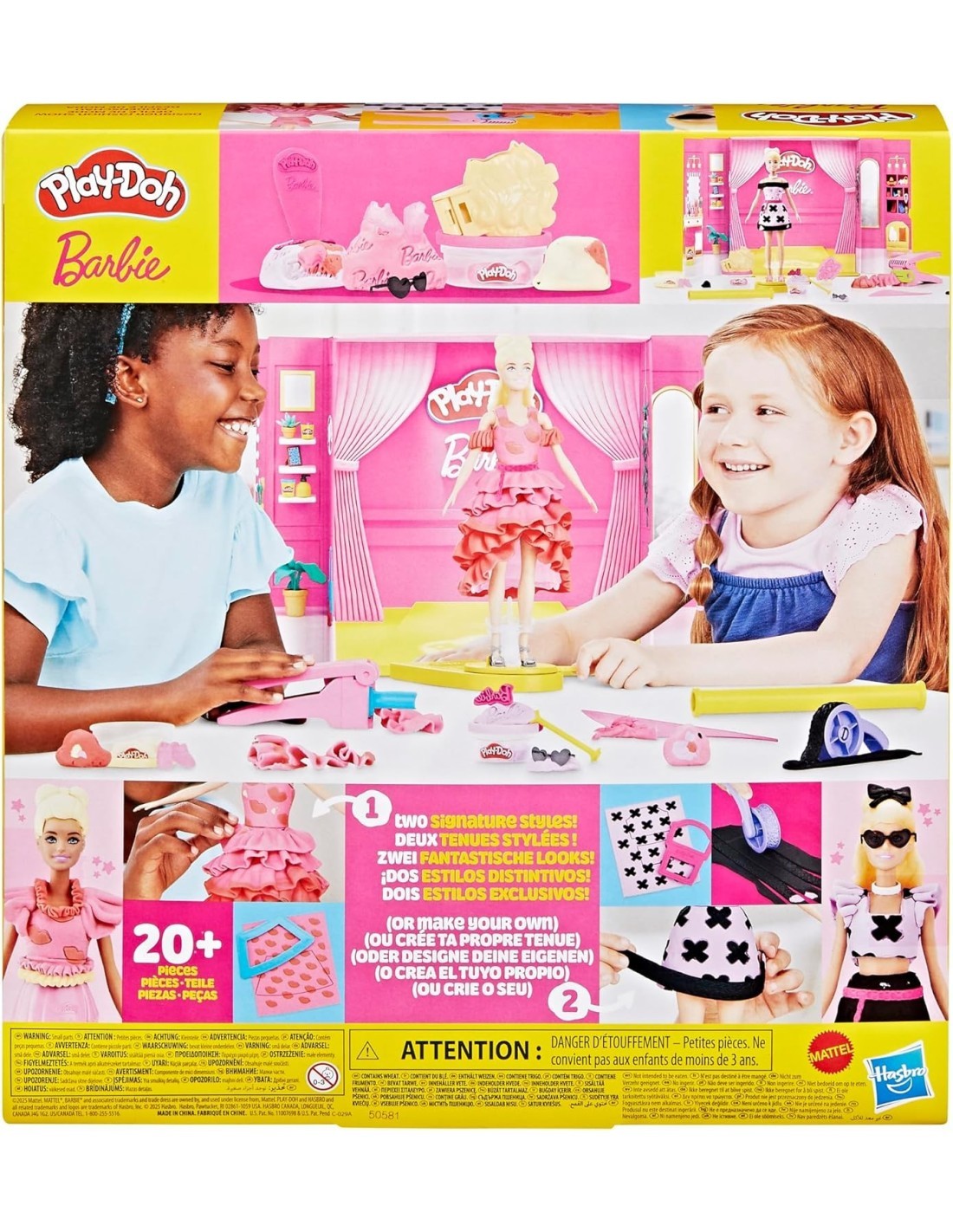 Play‑Doh Barbie Designer Fashion Show – Set Atelier & Sfilata + Barbie