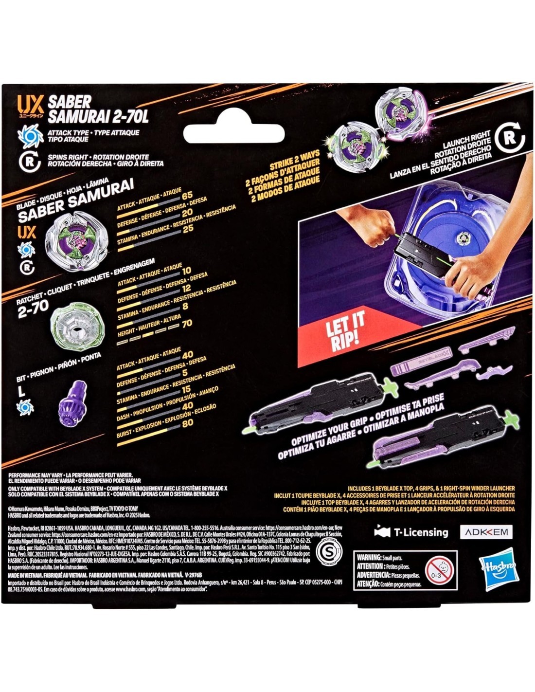 BEYBLADE X  SET LANCIATORE DELUXE HASBRO G1862